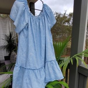 Large Umgee Chambray Dress